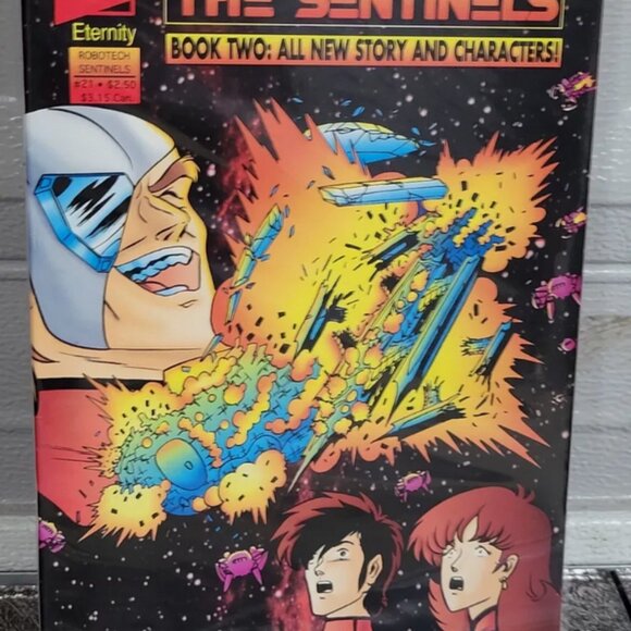 Eternity Comic Robotech II - The Sentinels Vol. 2 Collection #1 - 21 RUN SET - Picture 15 of 16